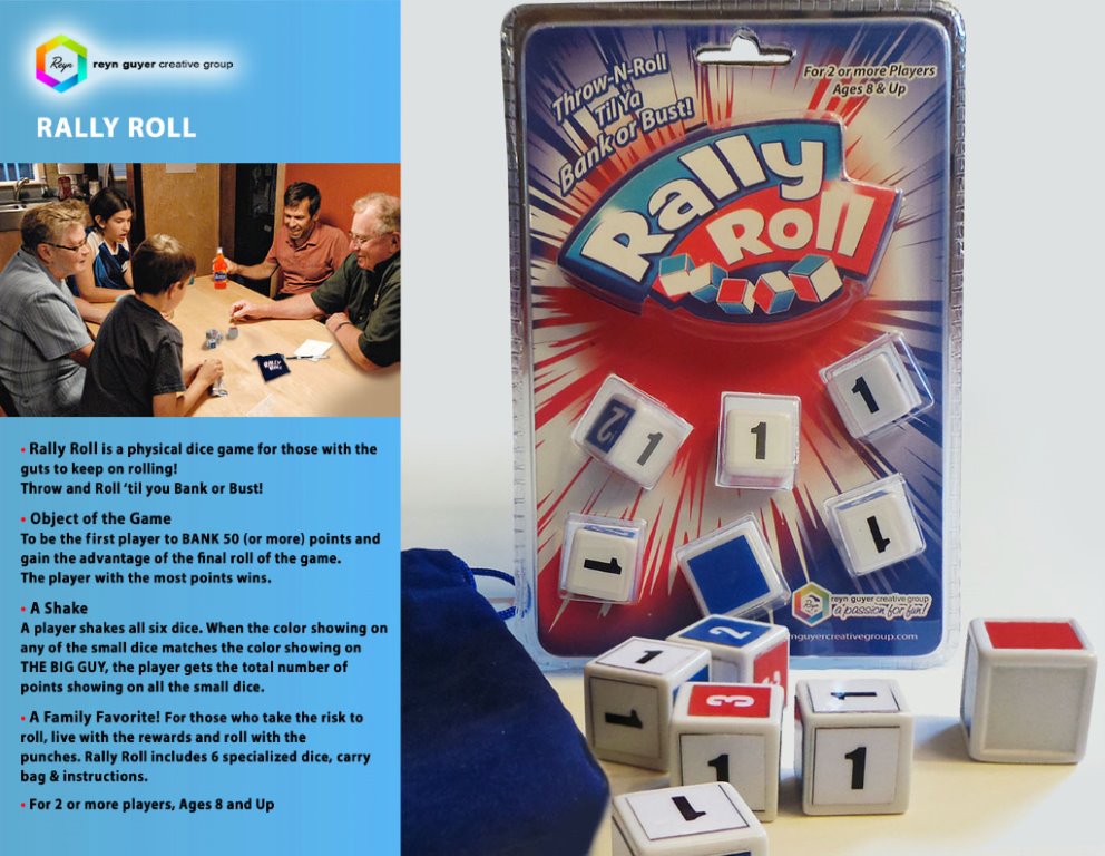 Rally roll dice game